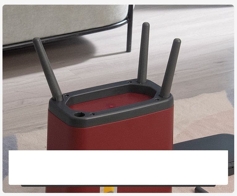 Plastic 15L Narrow Freestanding Food Waste Rubbish Bin.